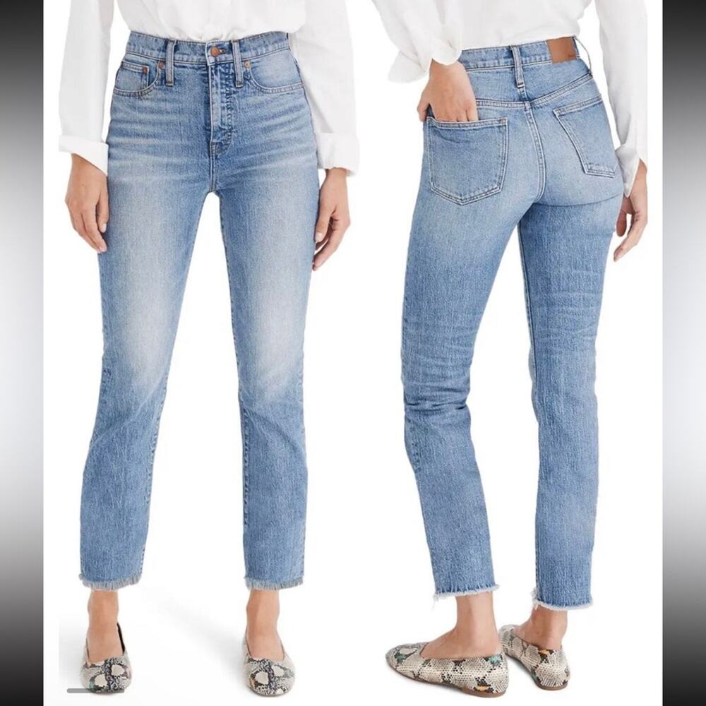 Madewell Perfect Vintage Straight Leg Jeans